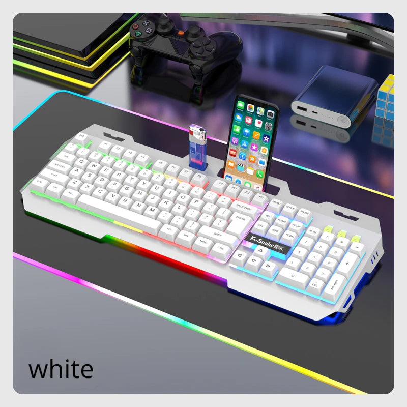 Gamer keyboard and mouse combo RGB led