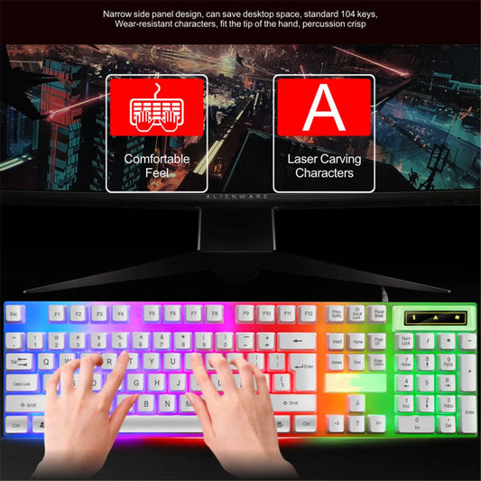 Wired 104Keys Keyboard And Mouse Set