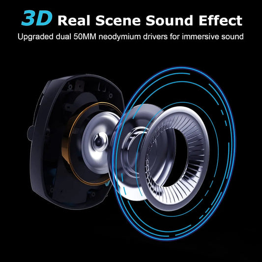 Acinaci Elite Wireless Gaming Headset with Detachable Noise Cancelling Microphone