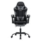 Apex 2 Point Massage Gaming Office Chair Footrest Grey