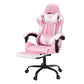 Apex 2 Point Massage Gaming Office Chair Footrest Pink