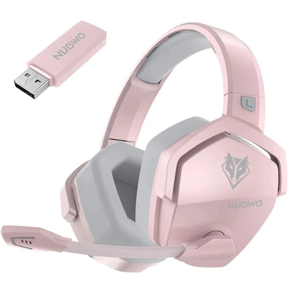 NUBWO G06 Luxe Dual Wireless Gaming Headset with Microphone
