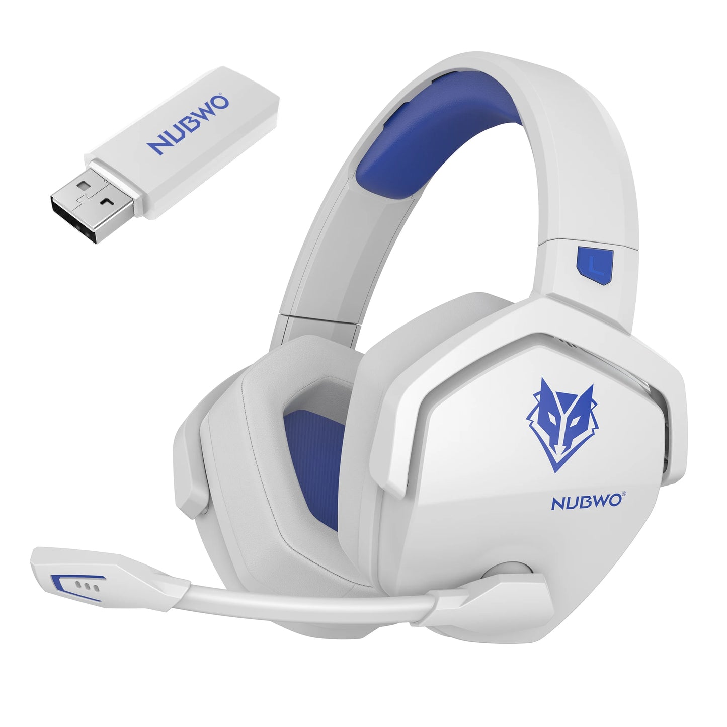 NUBWO G06 Luxe Dual Wireless Gaming Headset with Microphone