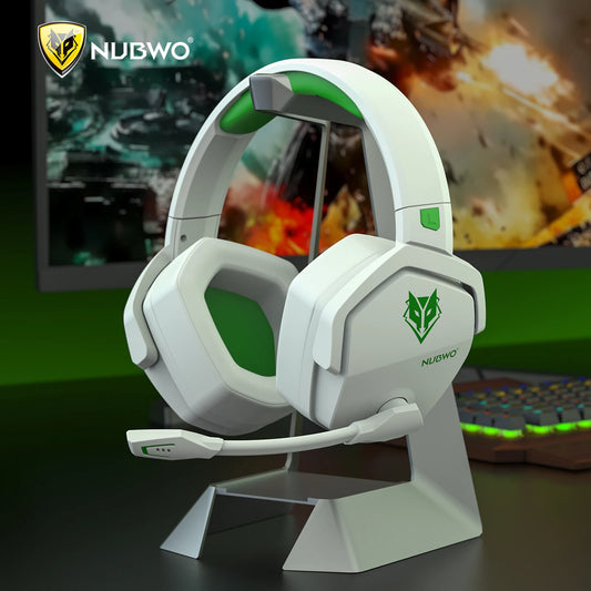 NUBWO G06 Dual Wireless Gaming Headset: Ultimate Audio Luxury for Gamers