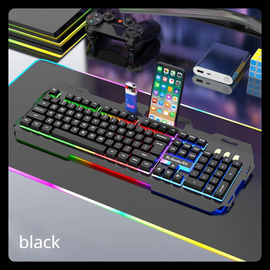 Gamer keyboard and mouse combo RGB led