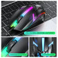 4 In 1 SET Gaming Mouse Pad USB Wired Headset Mouse And Keyboard Combos