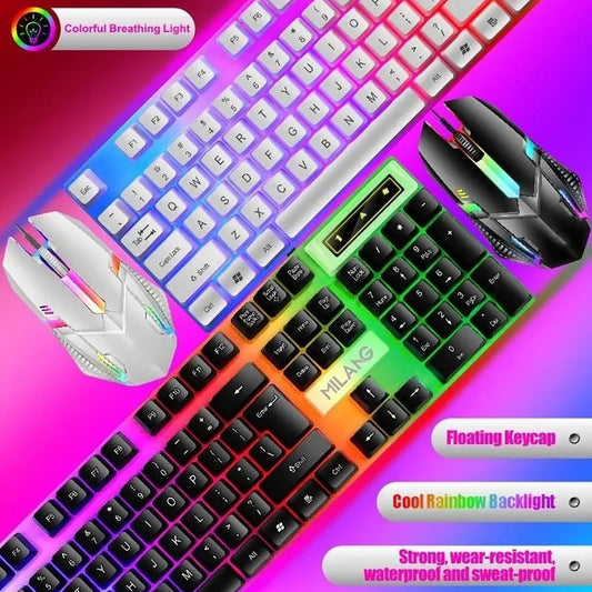 Wired 104Keys Keyboard And Mouse Set