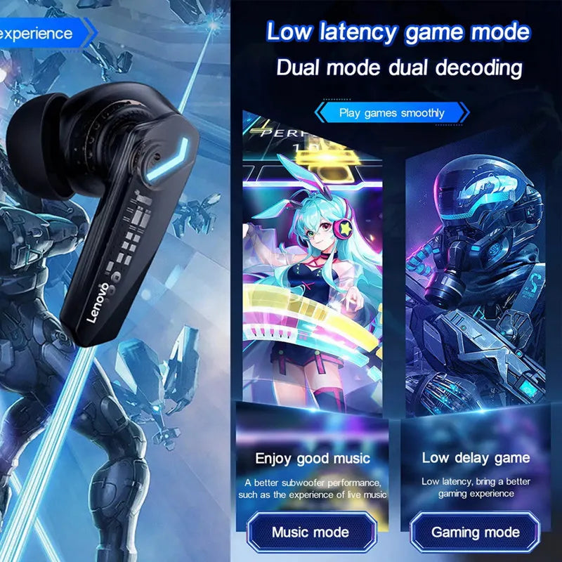 Lenovo GM2 Pro Elite Wireless In-Ear Gaming Earphones