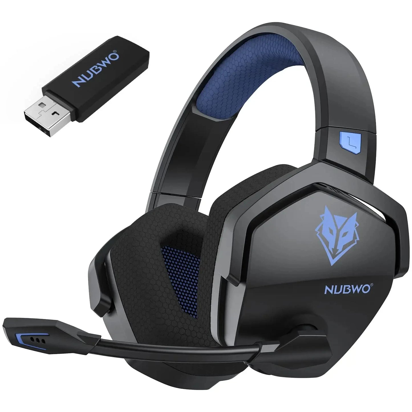 NUBWO G06 Luxe Dual Wireless Gaming Headset with Microphone
