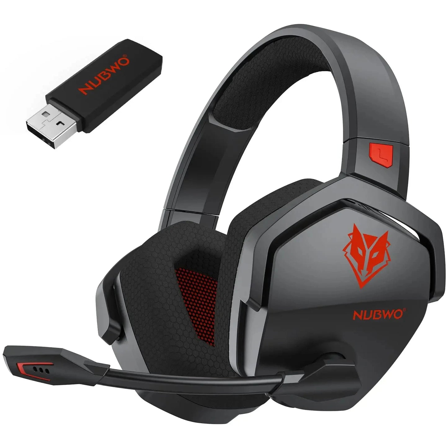NUBWO G06 Luxe Dual Wireless Gaming Headset with Microphone