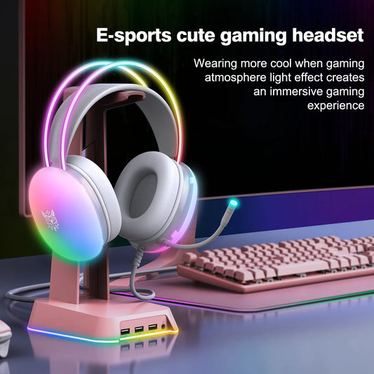 Elite Esports Gaming Headset with Full RGB Lighting