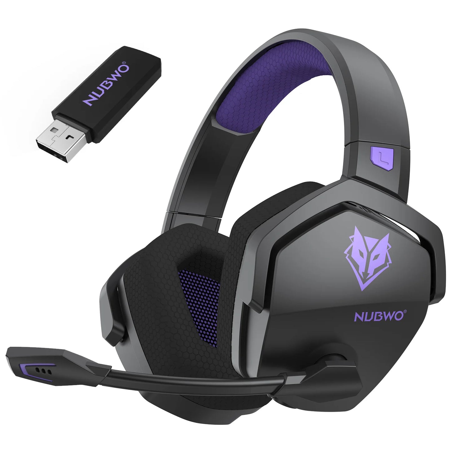 NUBWO G06 Luxe Dual Wireless Gaming Headset with Microphone