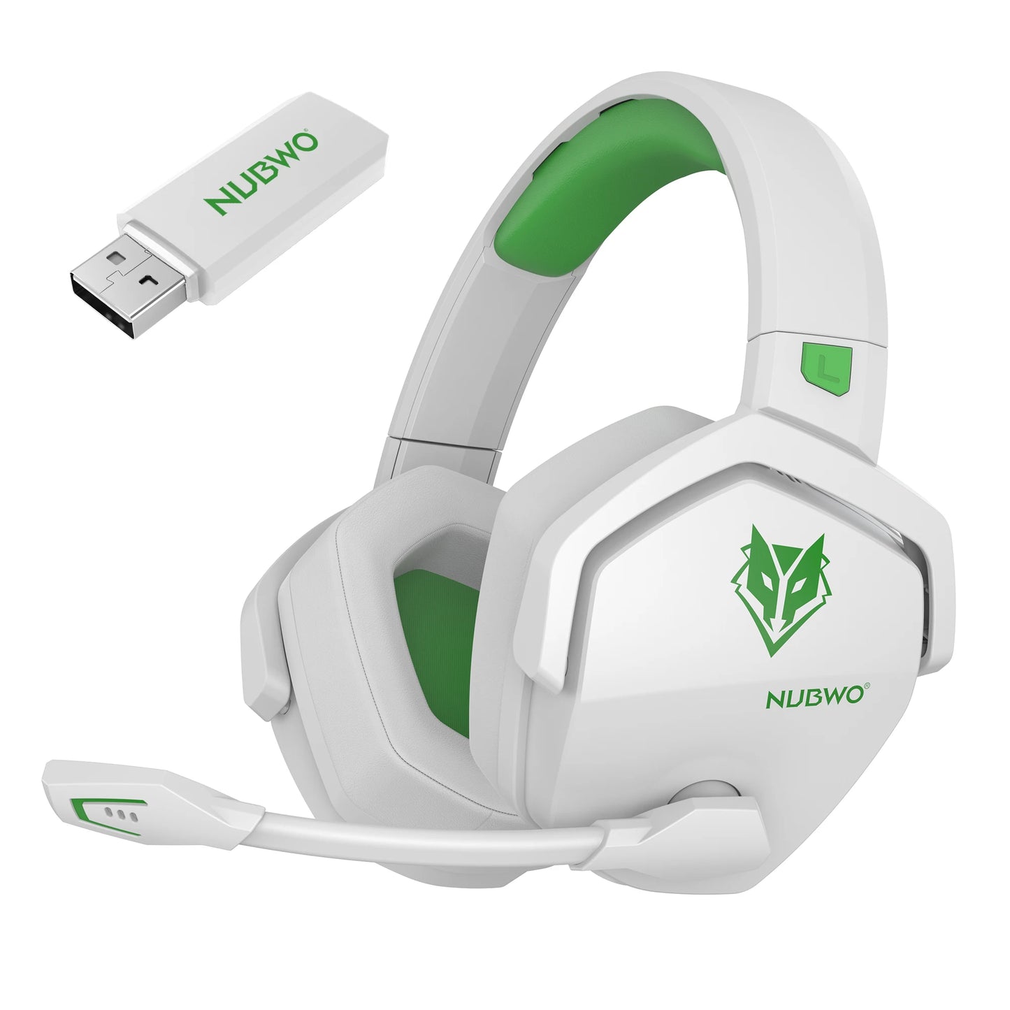 NUBWO G06 Luxe Dual Wireless Gaming Headset with Microphone