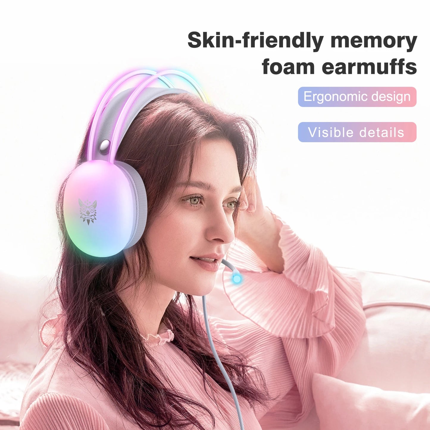 Elite Esports Gaming Headset with Full RGB Lighting