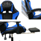 Elite Spire Zinc Blue and Black Adjustable Gaming/Office Chair