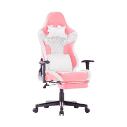 Elite Racing-Inspired RGB Gaming Chair with Bluetooth Speakers and Reclining Comfort