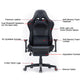 Elite Racing-Inspired RGB Gaming Chair with Bluetooth Speakers and Reclining Comfort