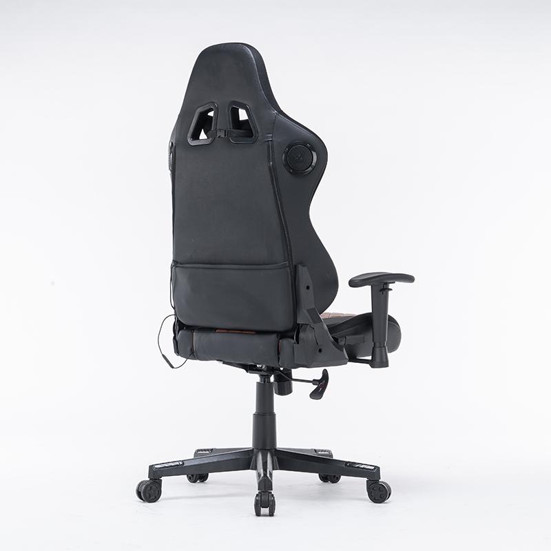 Elite Racing-Inspired RGB Gaming Chair with Bluetooth Speakers and Reclining Comfort