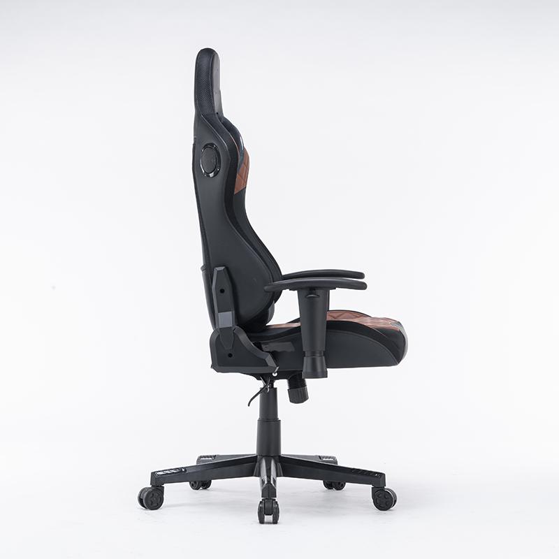 Elite Racing-Inspired RGB Gaming Chair with Bluetooth Speakers and Reclining Comfort