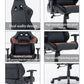 Elite Racing-Inspired RGB Gaming Chair with Bluetooth Speakers and Reclining Comfort