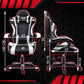 Elite Racing Gaming Chair with Retractable Footrest and Adjustable Recline