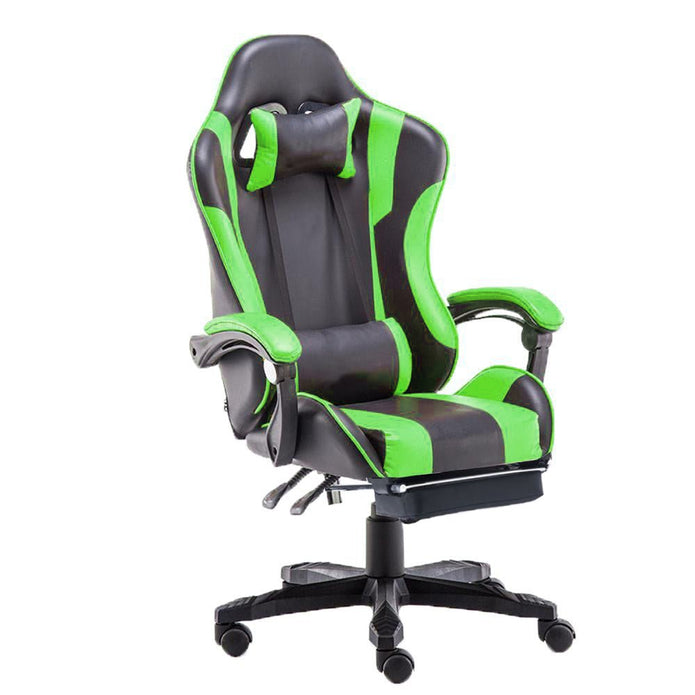 Elite Gaming Chair - Luxurious PU Executive Racer Recliner in Purple