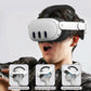 Elite Vr Headset Strap for Meta Quest 3 - Adjustable - Black